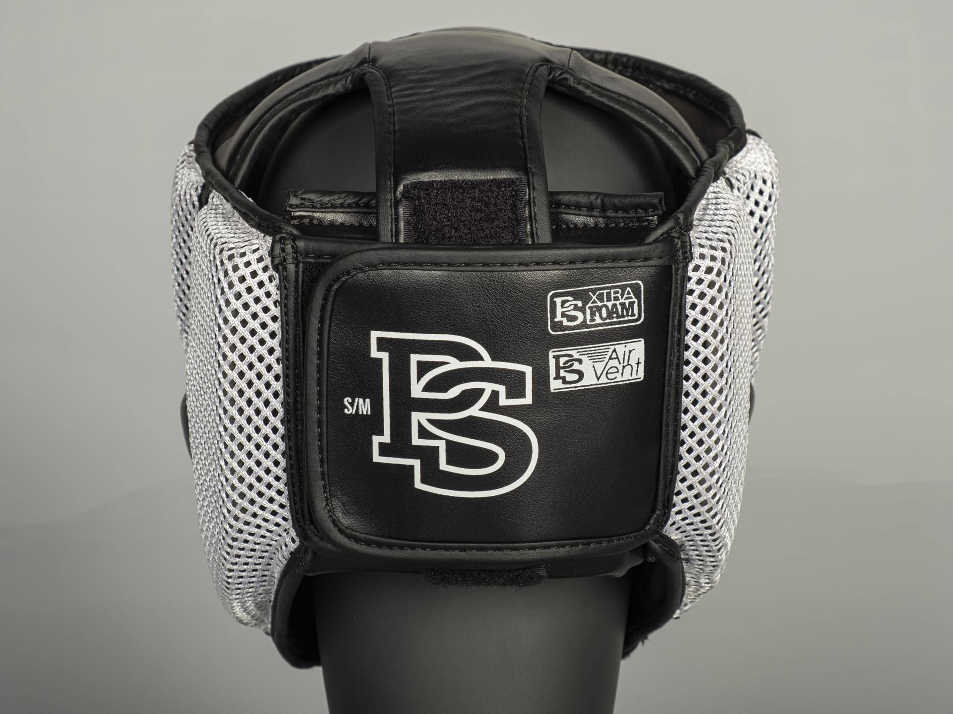 paffen-sport-star-mesh-kopfschutz-sparring-psairvent-mesh-schwarz-rot-s-m-bis-l- image 3