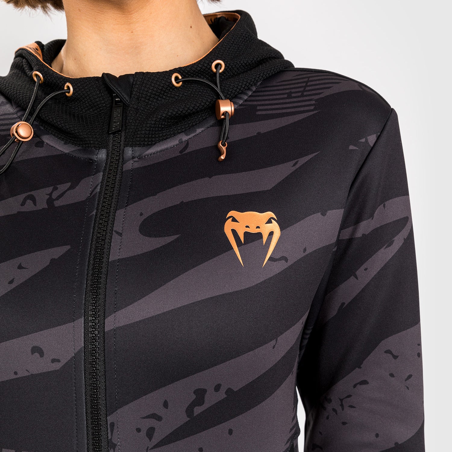 venum-ufc-adrenaline-fight-week-frauen-zip-hoodie-urban-camo image 5