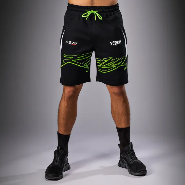 venum-x-bud-racing-baumwoll-shorts-herren-schwarz-wei-limettengr-n image 1