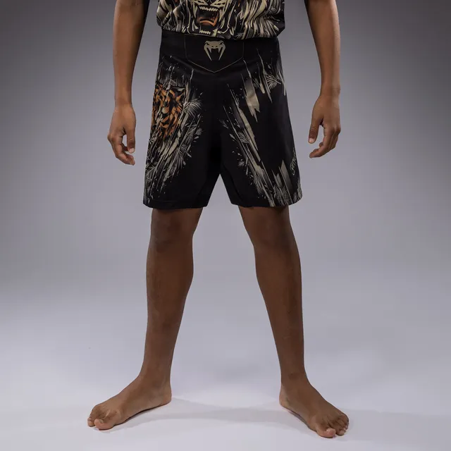 venum-tiger-kinder-kampfshorts-schwarz-neonorange image 1
