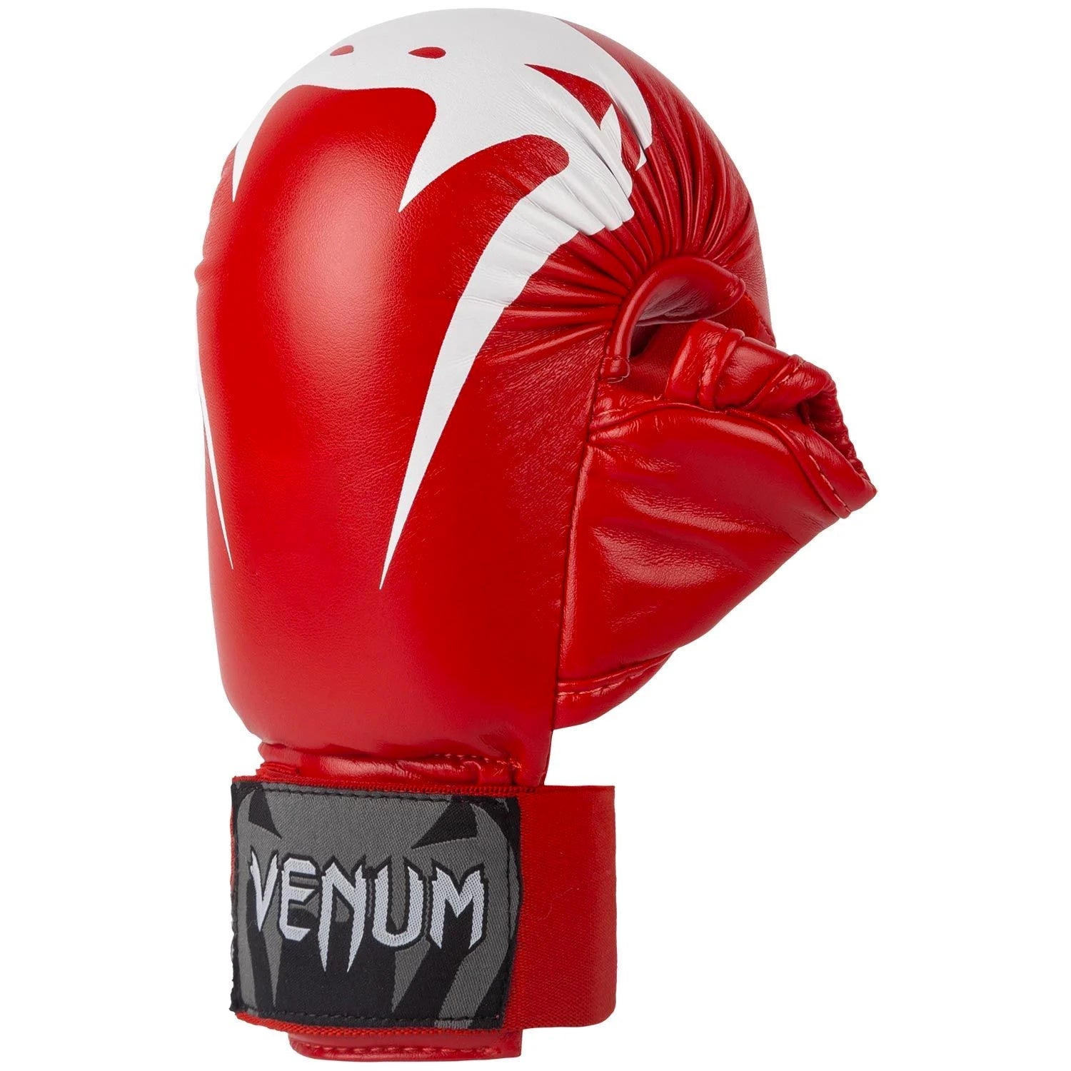 venum-giant-karate-handschuhe-mit-daumen-rot image 2