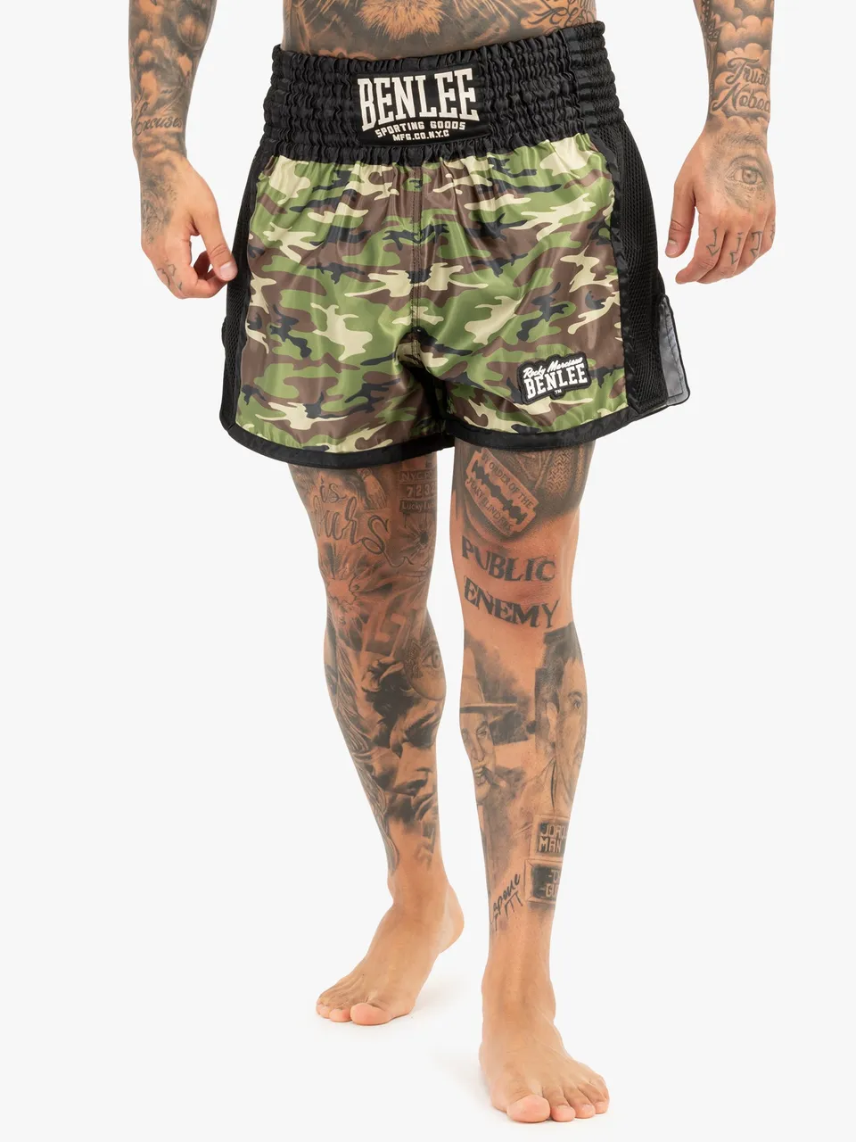benlee-hinkley-muay-thai-shorts-satin image 1