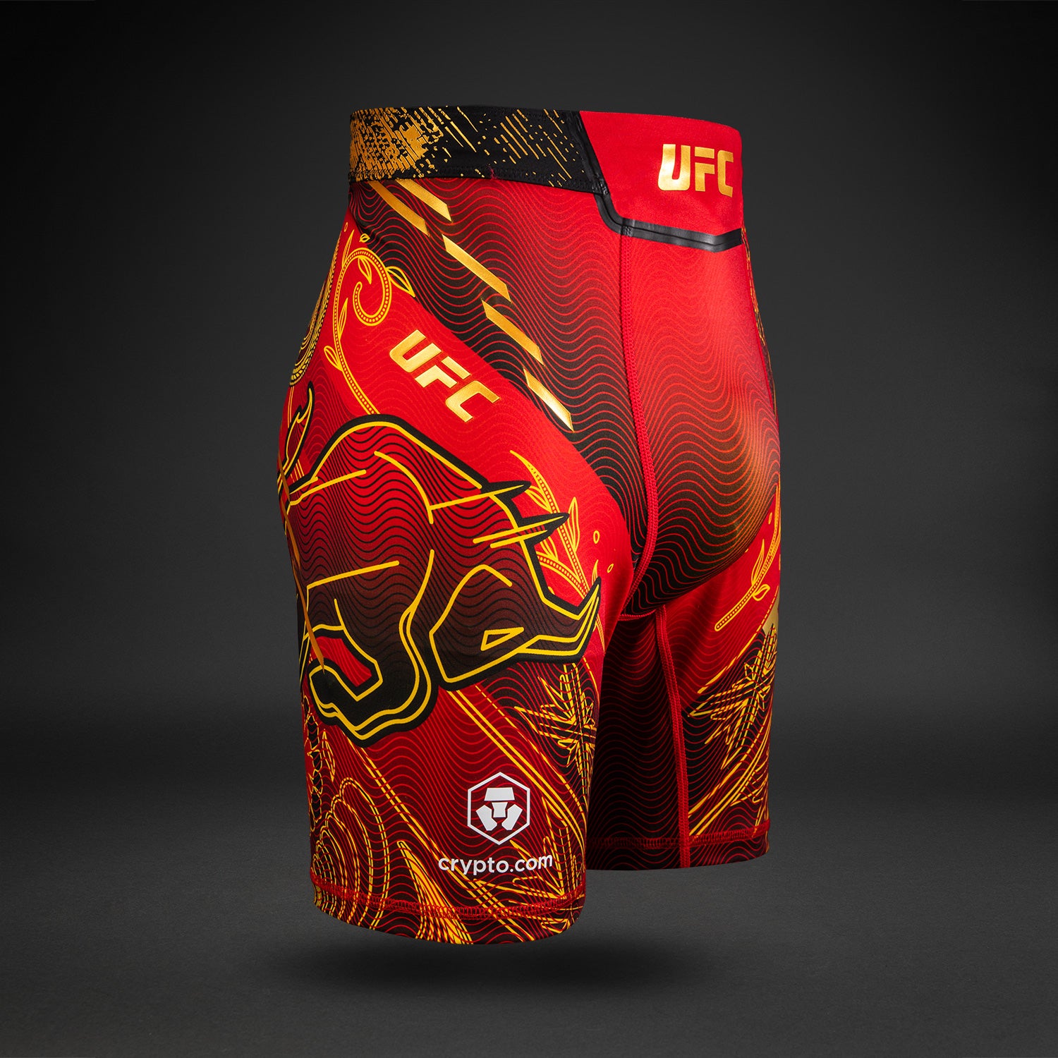 venum-ufc-unrivaled-by-venum-ilia-topuria-herren-vale-tudo-shorts-rot image 4