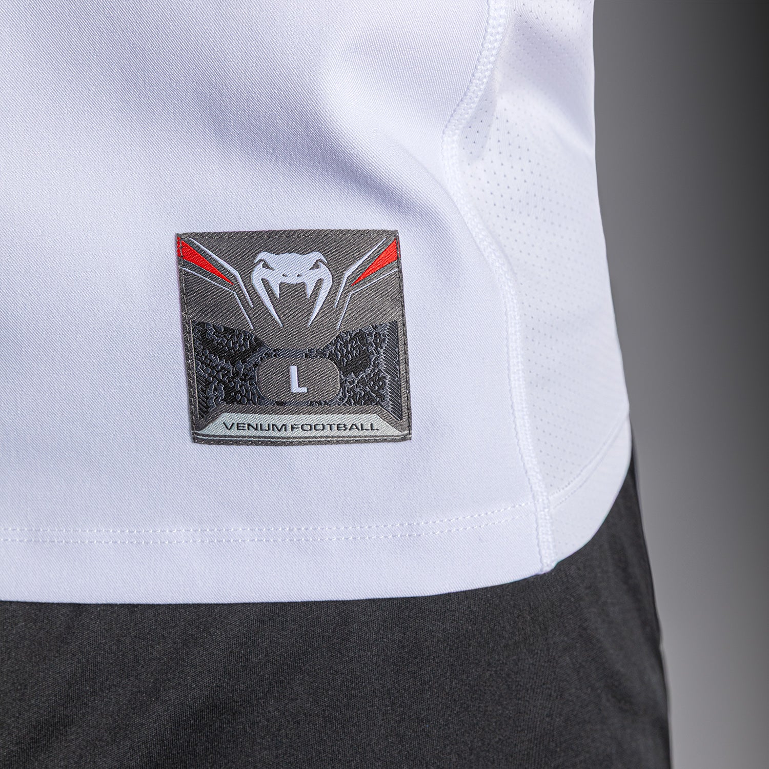 venum-elite-football-rmelloses-kompressionsshirt-wei image 6