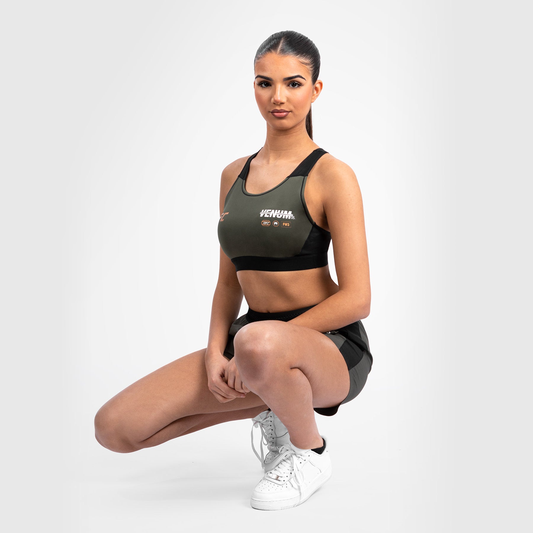 ufc-adrenaline-by-venum-fight-week-sport-bh-damen-khaki-bronze image 7