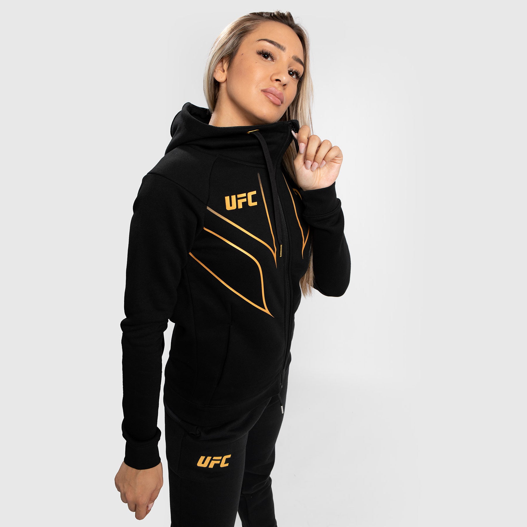 ufc-venum-fight-night-2-0-replica-full-zip-hoodie-champion-damen-kapuzenjacke image 4