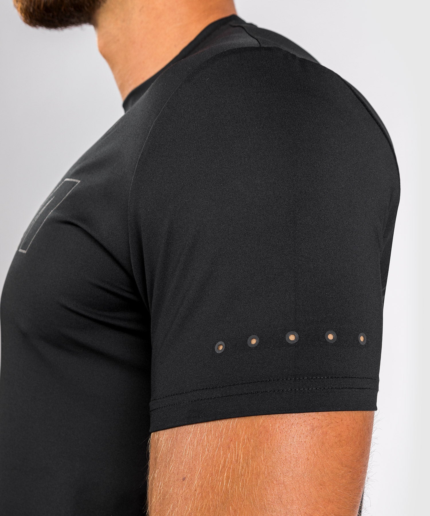 venum-classic-evo-dry-tech-t-shirt-schwarz-schwarz-reflektierend image 6