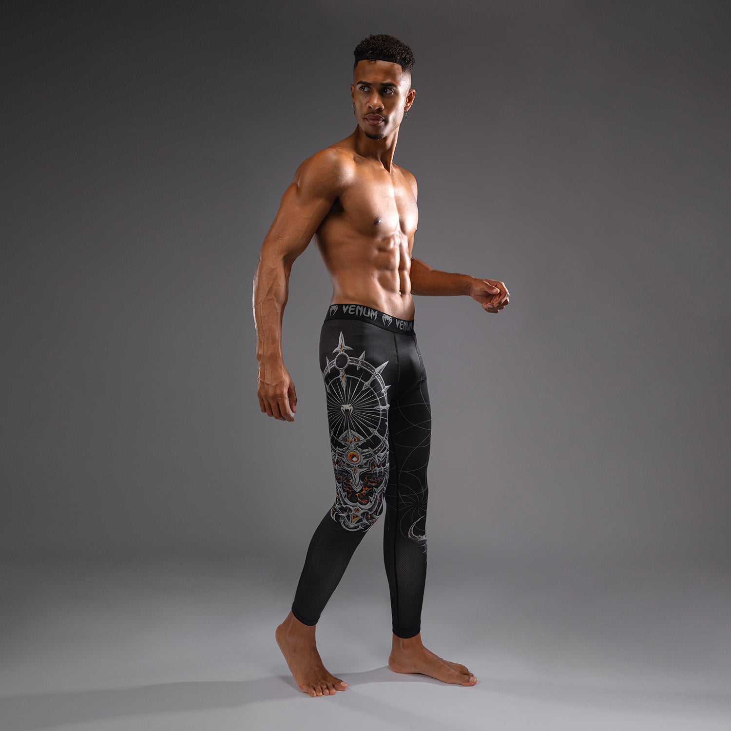 venum-gladiator-5-0-spats-herren-schwarz-silber image 3