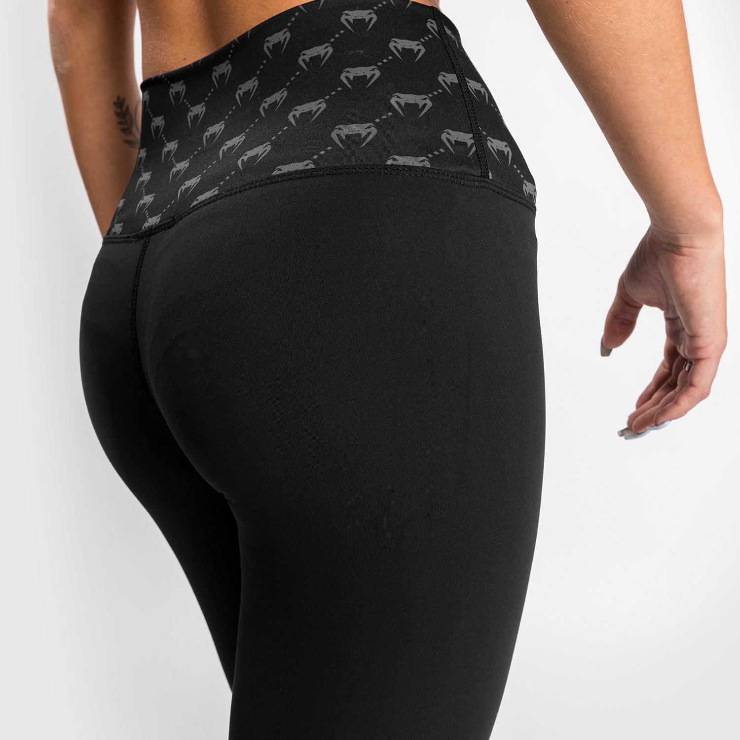 venum-monogram-7-8-leggings-damen-schwarz-ros-gold image 7