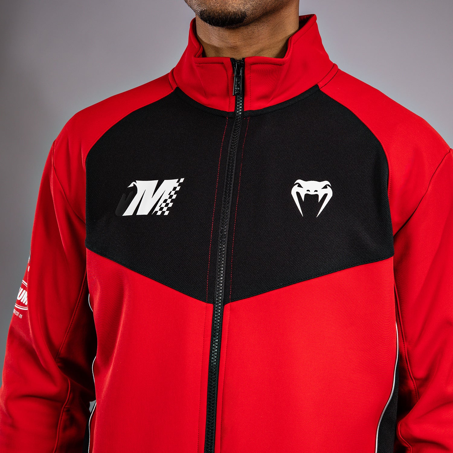 venum-motorsport-softshell-jacke-rennrot-f-r-herren image 4