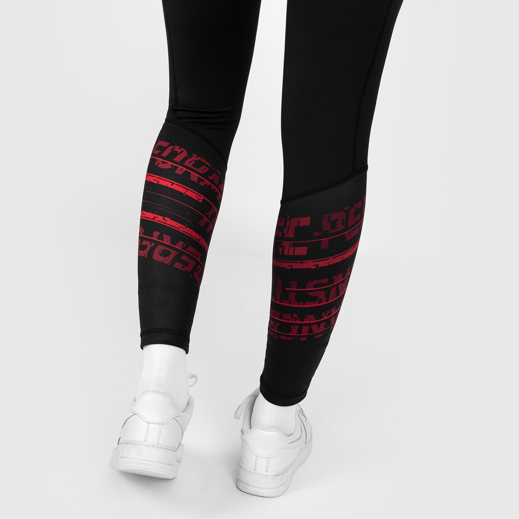 ufc-venum-performance-institute-2-0-performance-tight-damen-schwarz-rot image 5