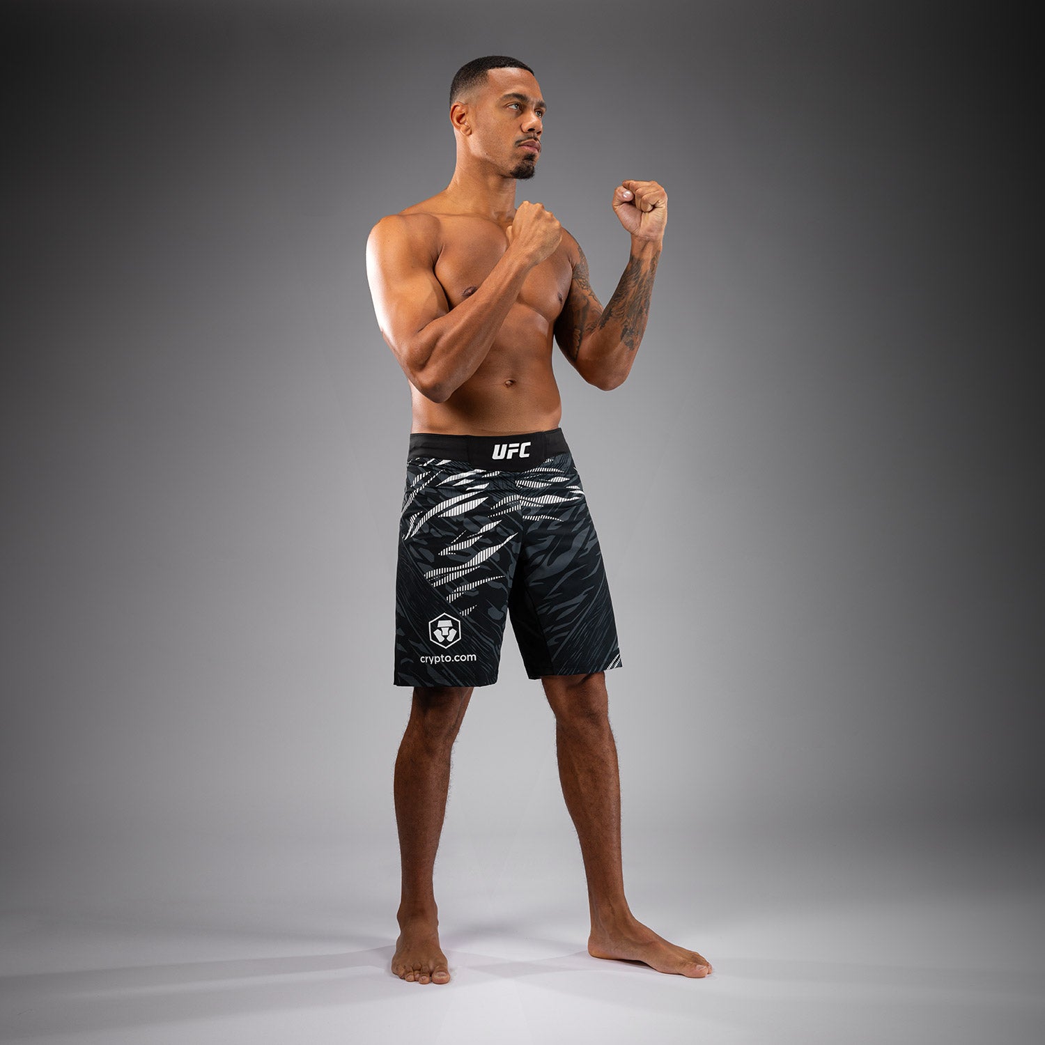 venum-ufc-fusion-authentic-fight-night-fight-short-long-fit-schwarz image 3