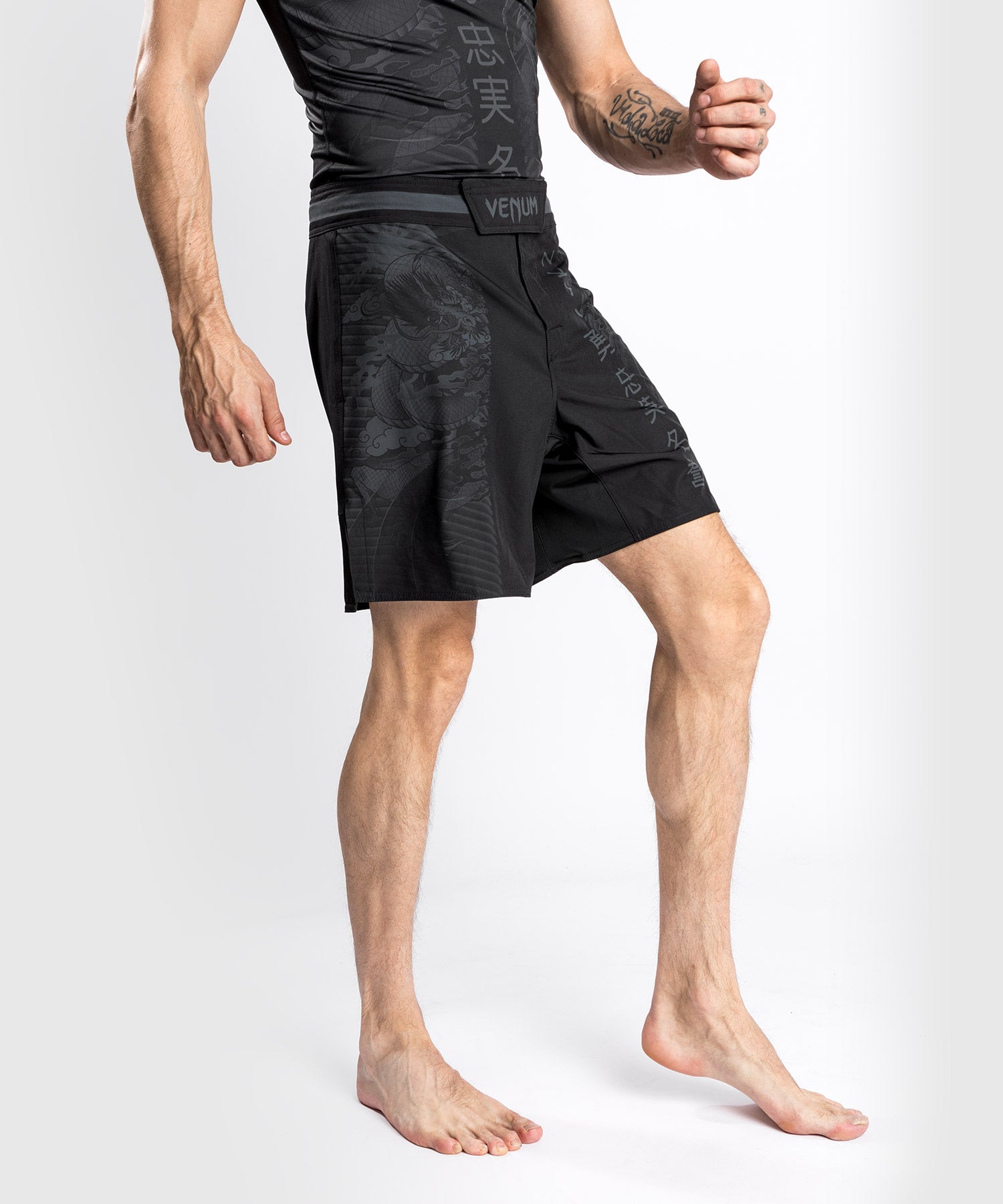 venum-ykz21-fightshort-herren-schwarz-schwarz image 7