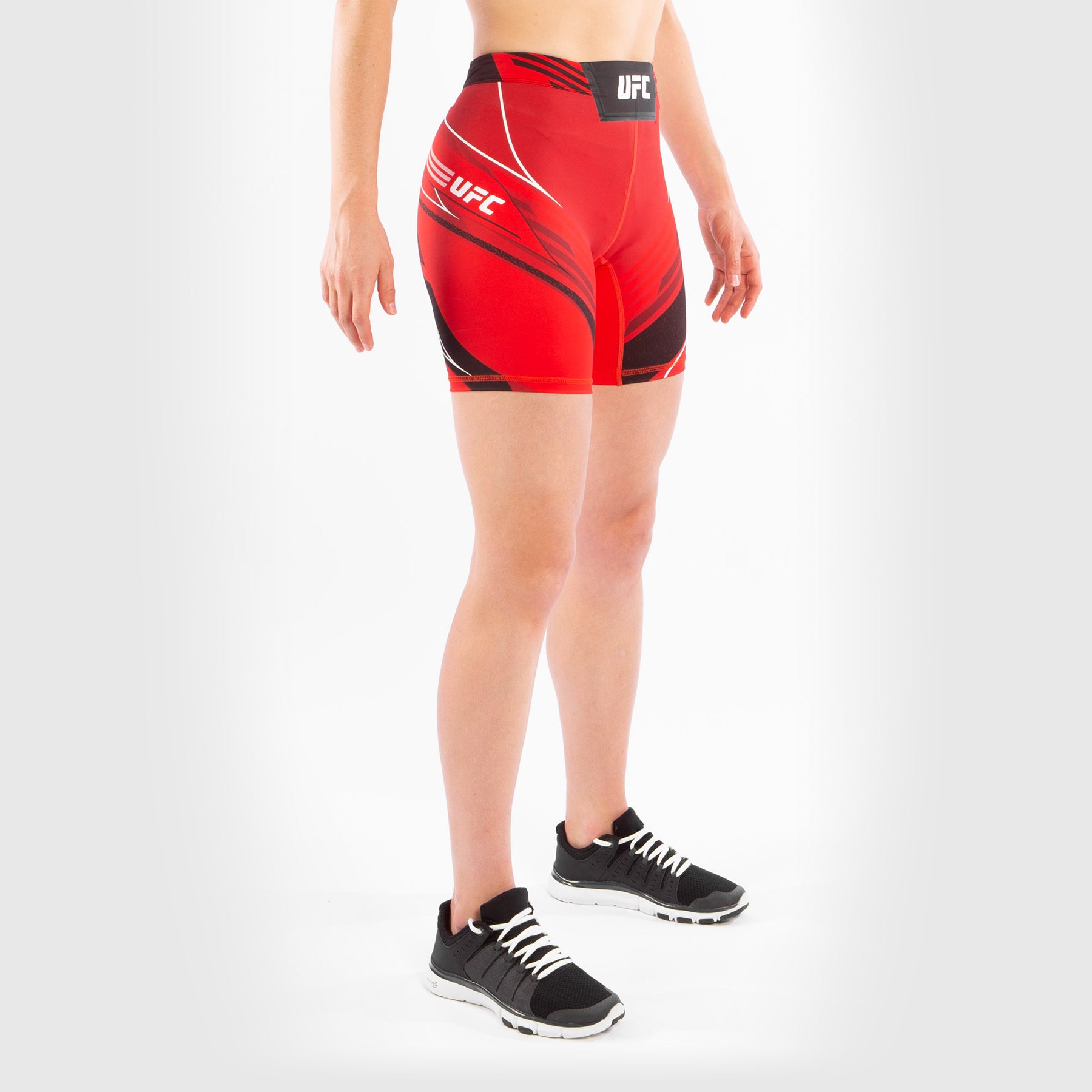 ufc-venum-authentic-fight-night-damen-vale-tudo-shorts-long-fit-rot image 2
