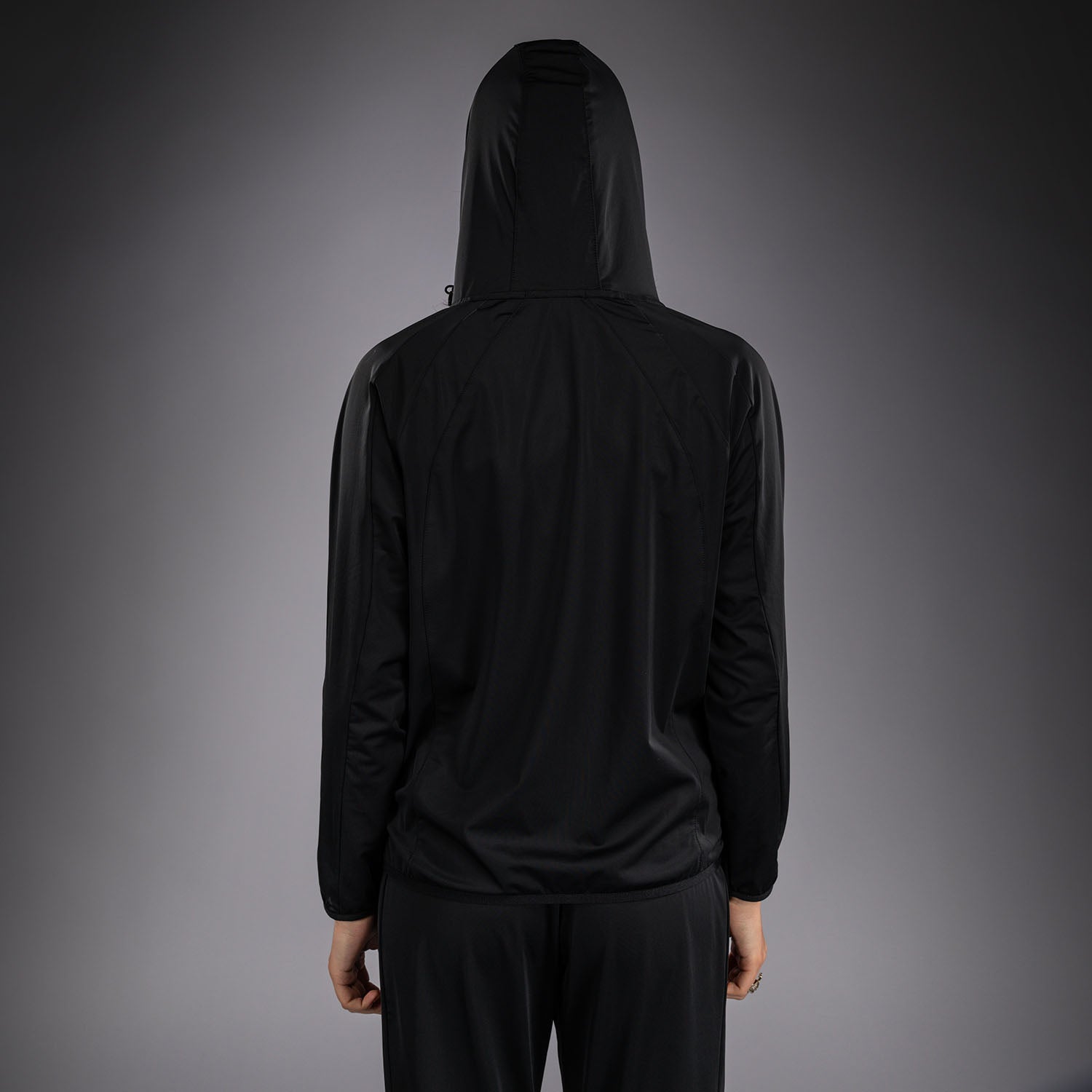 venum-contender-aero-trainingsjacke-damen-schwarz-mit-kapuze image 6