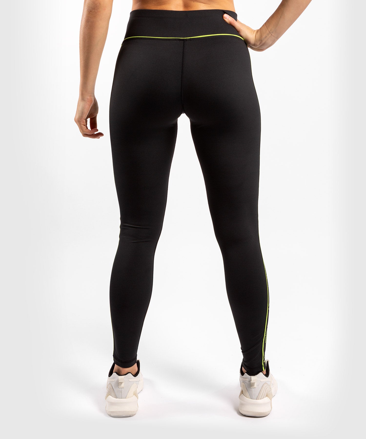 venum-tecmo-leggings-damen-schwarz-neongelb image 2