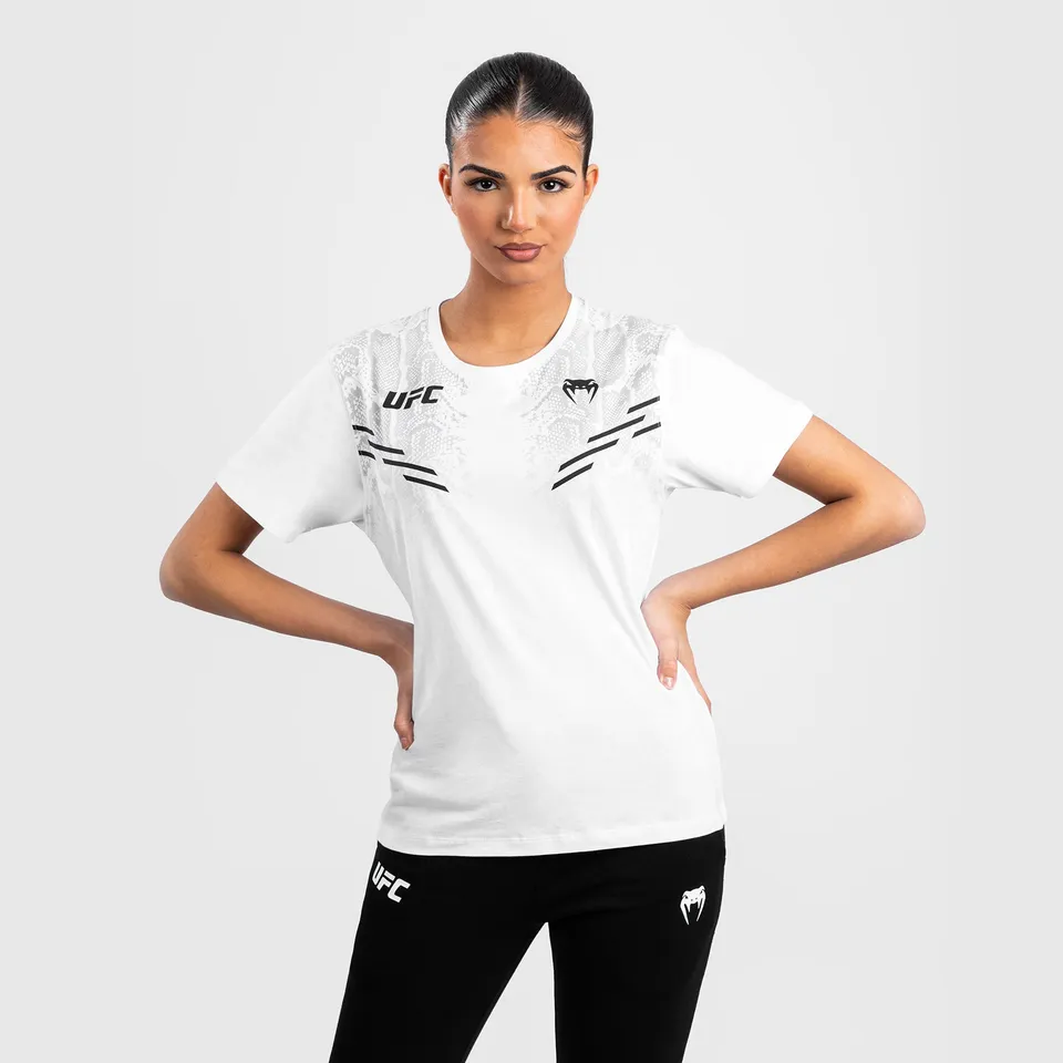 ufc-adrenaline-by-venum-replica-t-shirt-damen-kurzarm-wei image 1