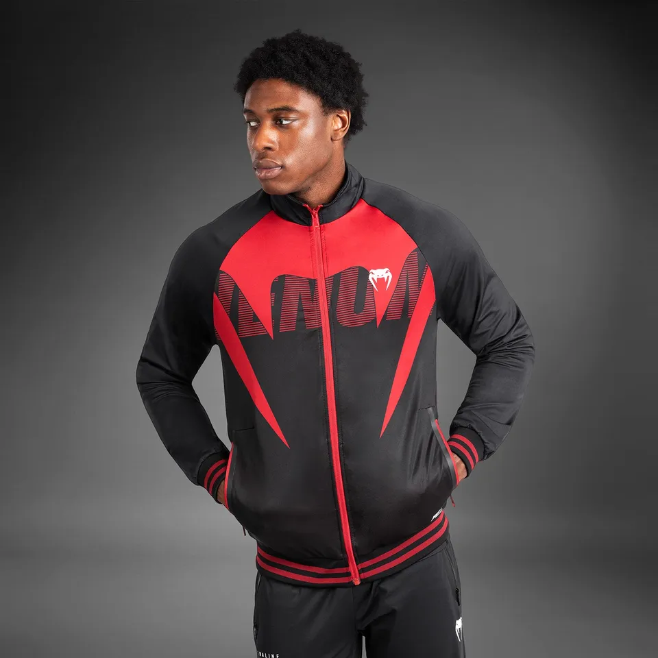 venum-adrenaline-herren-trainingsjacke-rot-schwarz image 1