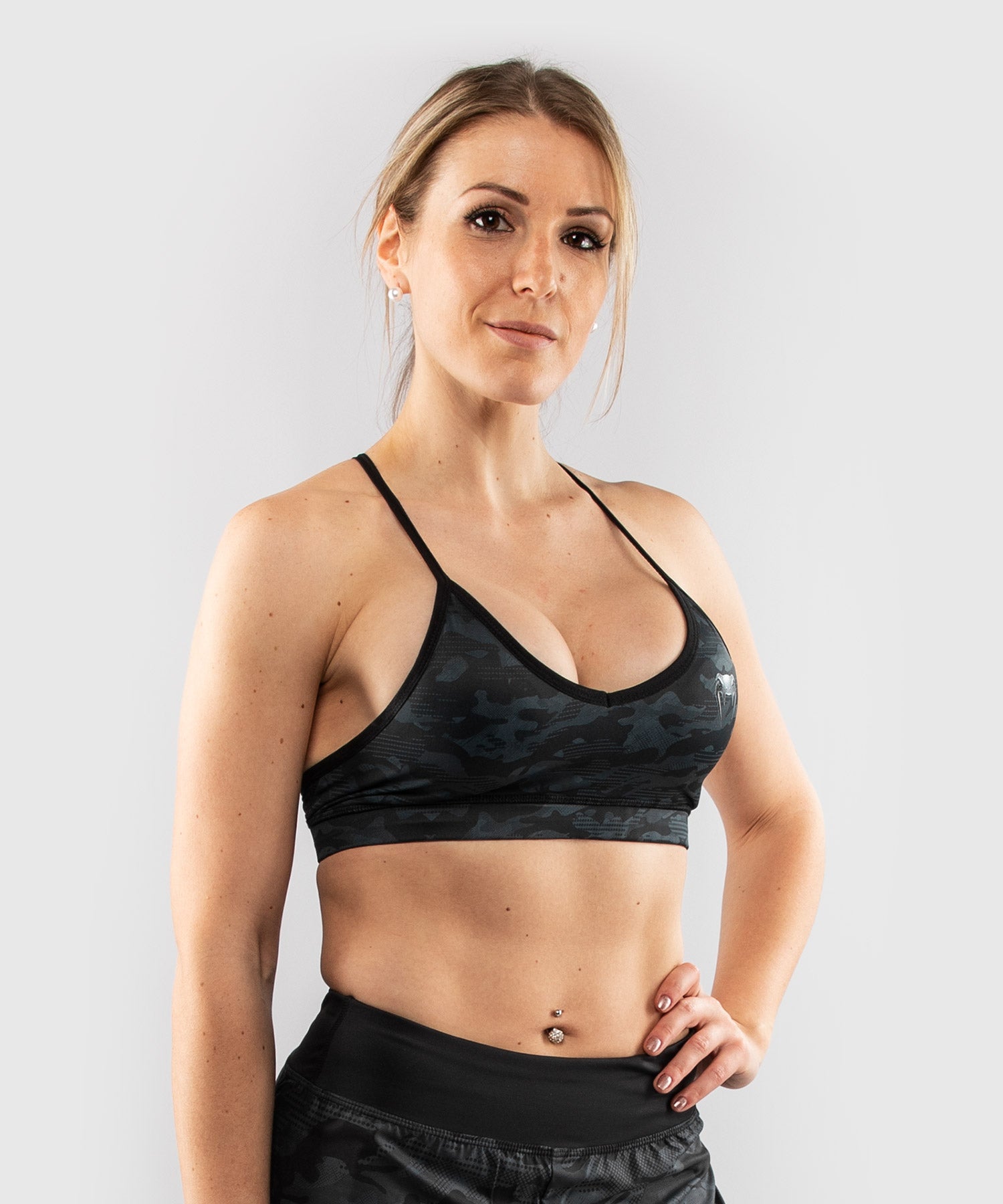 venum-defender-sport-bh-f-r-damen-schwarz-schwarz image 2