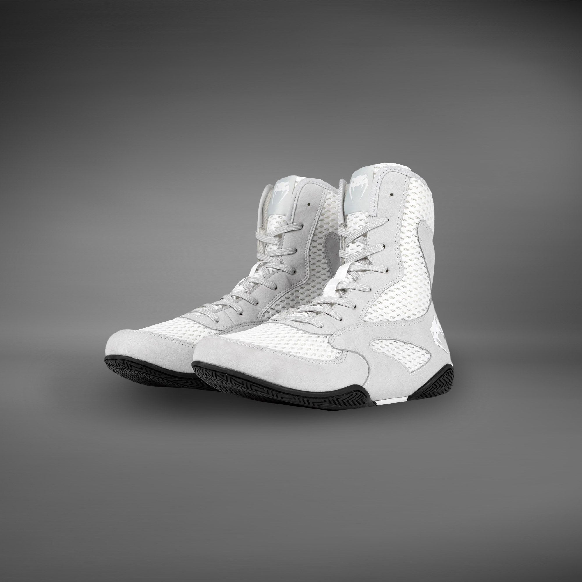 venum-contender-boxschuhe-wei-grau image 1