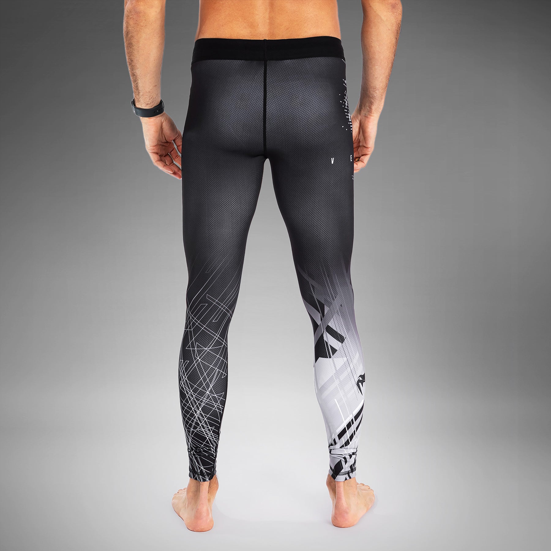 venum-gorilla-jungle-kompressionshose-herren-schwarz-wei image 2