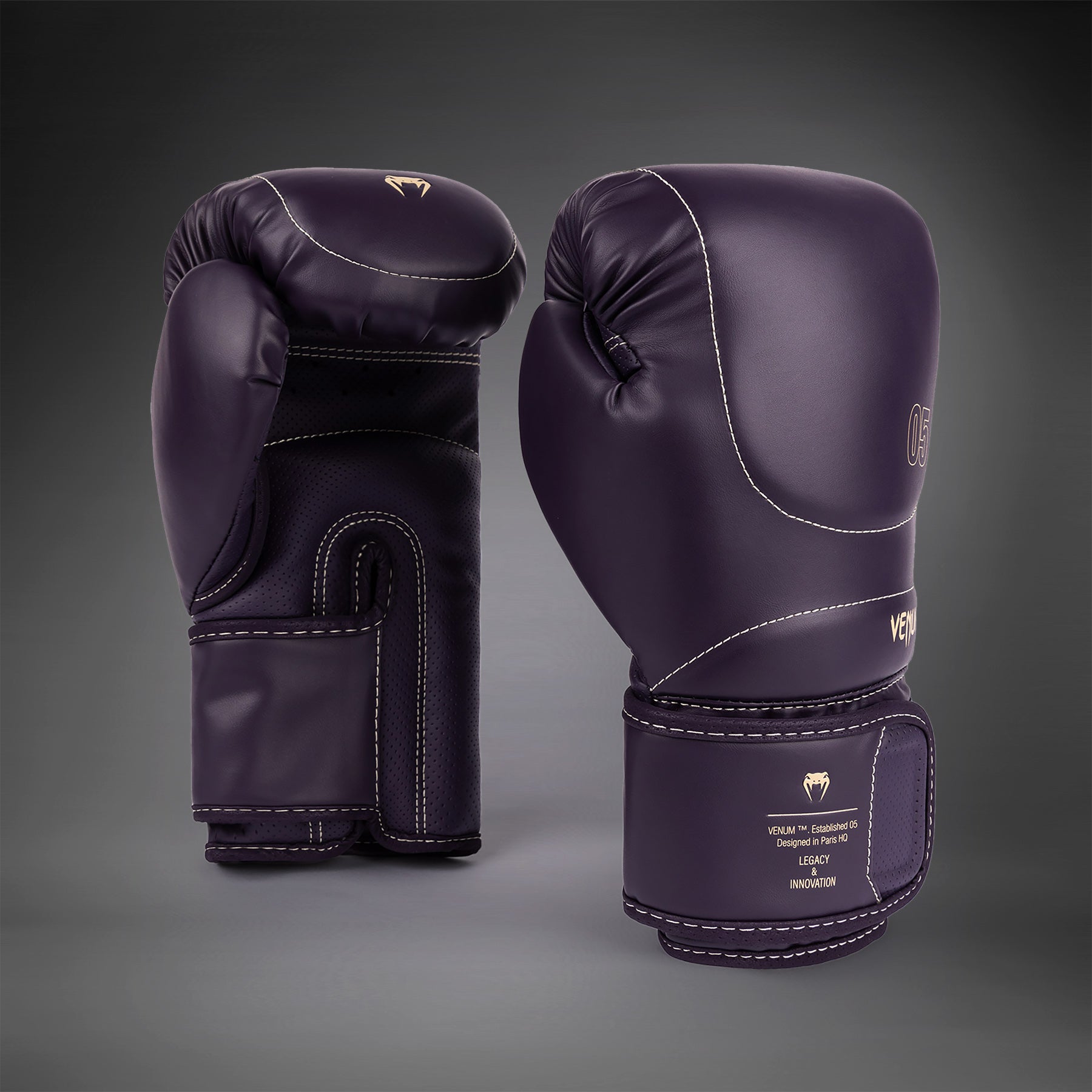 venum-impact-evo-boxhandschuhe-deep-purple image 1