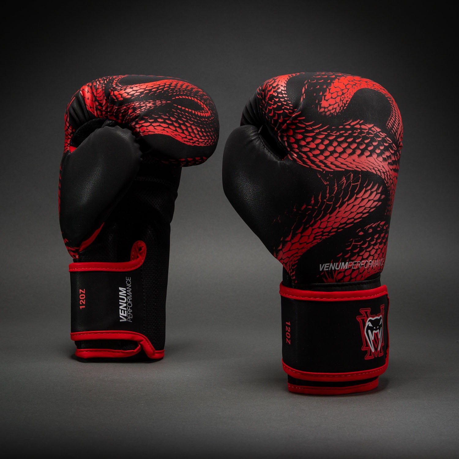 venum-matupa-boxhandschuhe-schwarz-rot-silber image 1