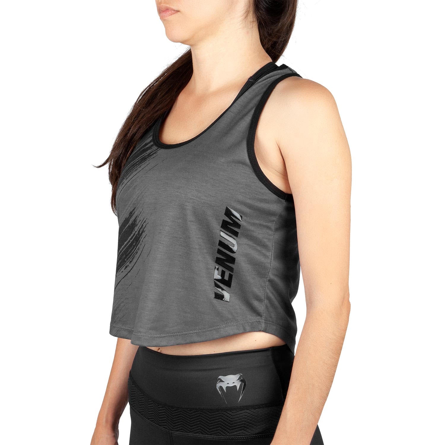 venum-rapid-2-0-damen-tank-top-kurz-rmellos-schwarz image 2