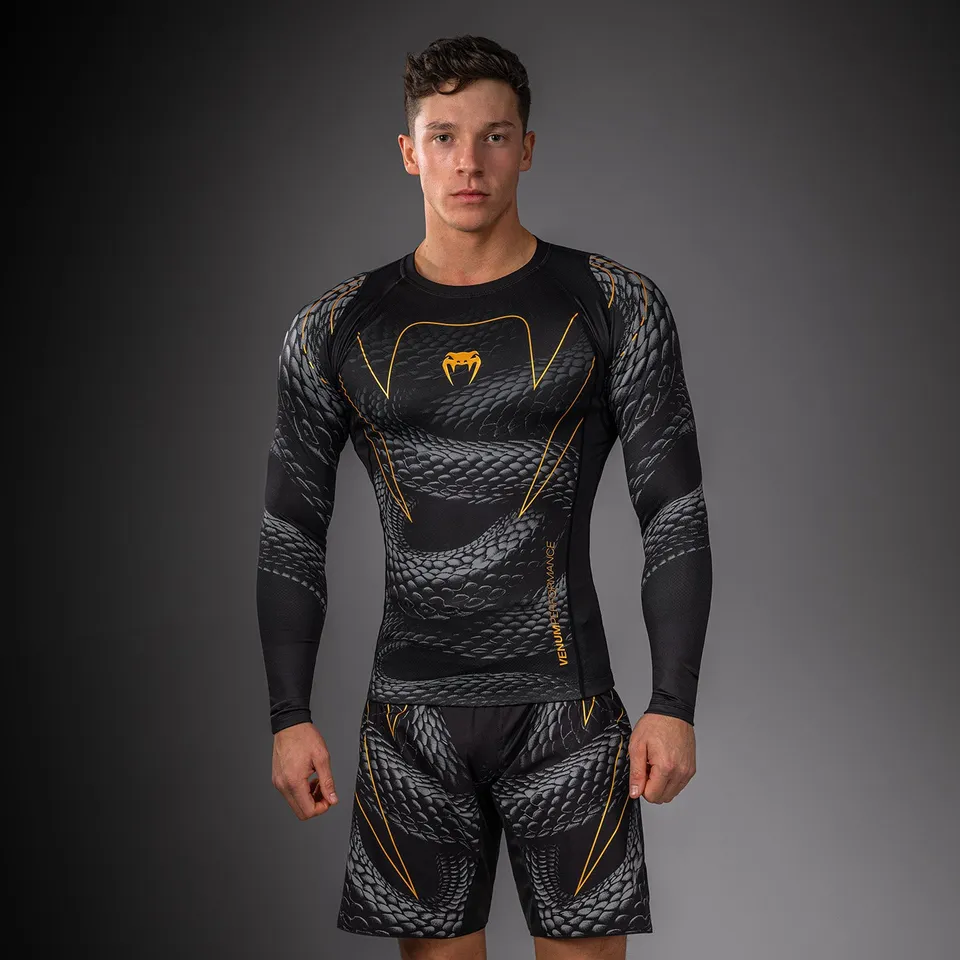 venum-matupa-langarm-rashguard-schwarz-grau-gold image 1