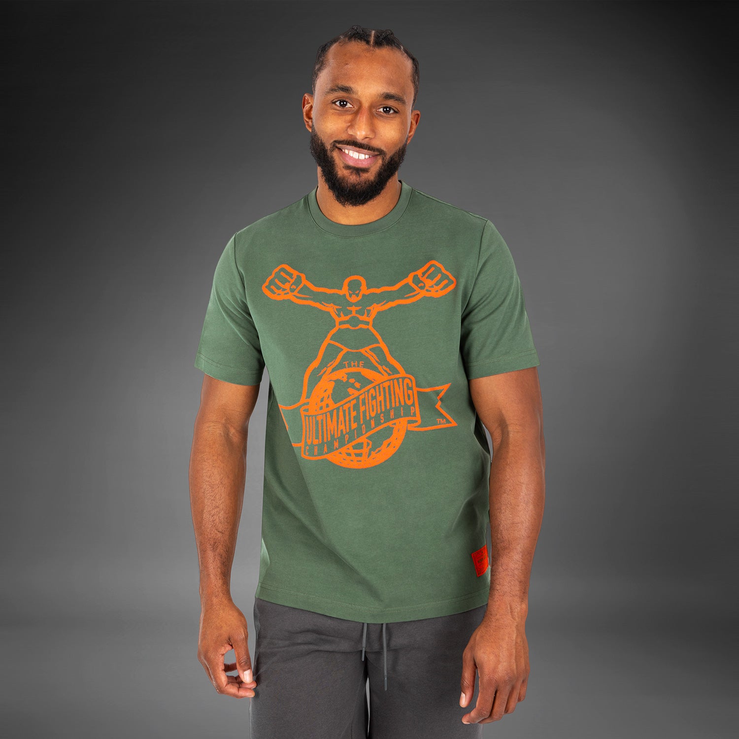 venum-ufc-ulti-man-t-shirt-khaki-orange image 3