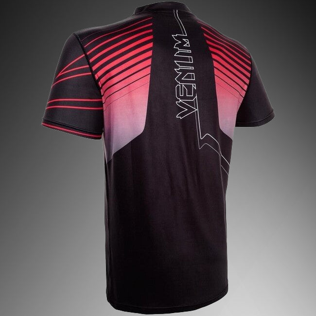 venum-sharp-3-0-dry-tech-t-shirt-herren-schwarz-rot image 3