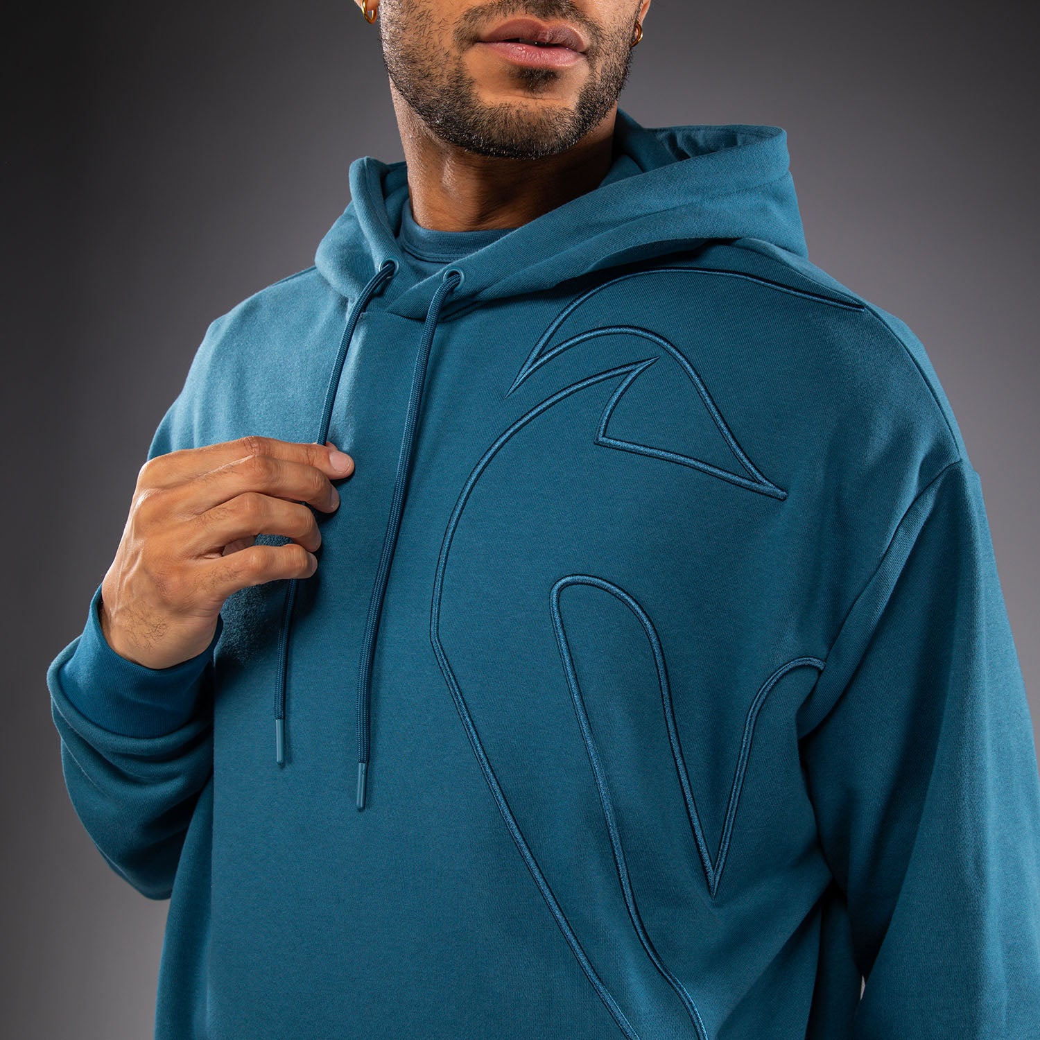 venum-giant-3d-kapuzenpullover-ozeangr-n-herren-oversized image 7