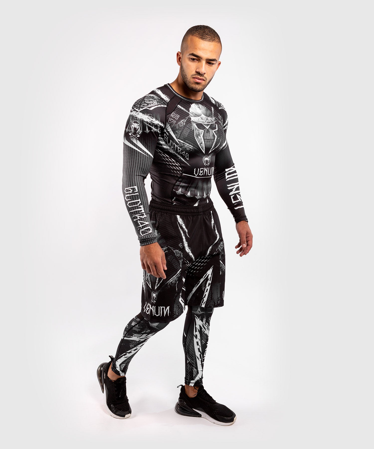 venum-gldtr-4-0-langarm-rashguard-schwarz-wei-compression image 7