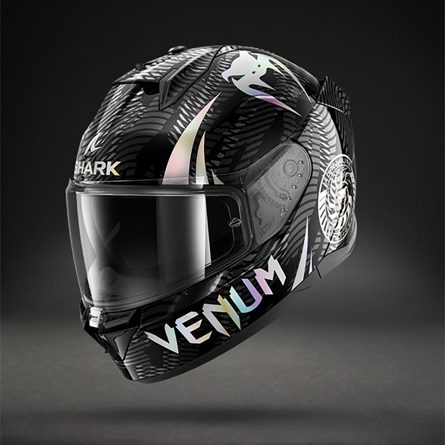 venum-x-shark-d-skwal-3-motorradhelm-schwarz-chrom-anthrazit image 1
