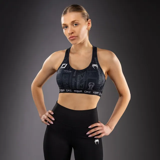 venum-karate-combat-sport-bh-schwarz-grau-damen image 1