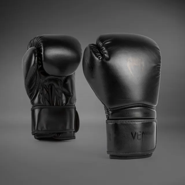 venum-contender-1-5-kinder-boxhandschuhe-schwarz-schwarz image 1