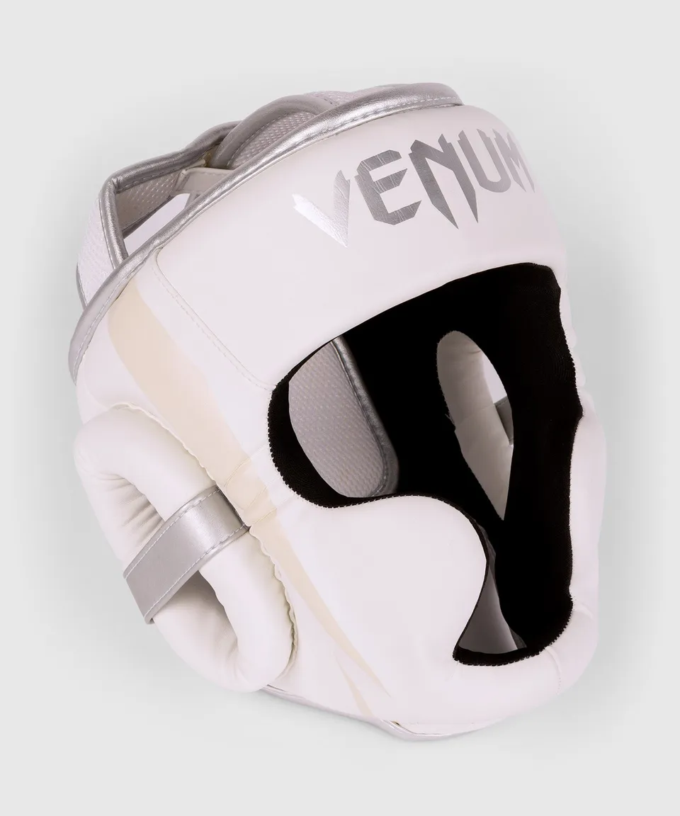 venum-elite-kopfschutz-wei-silber-rosa image 1