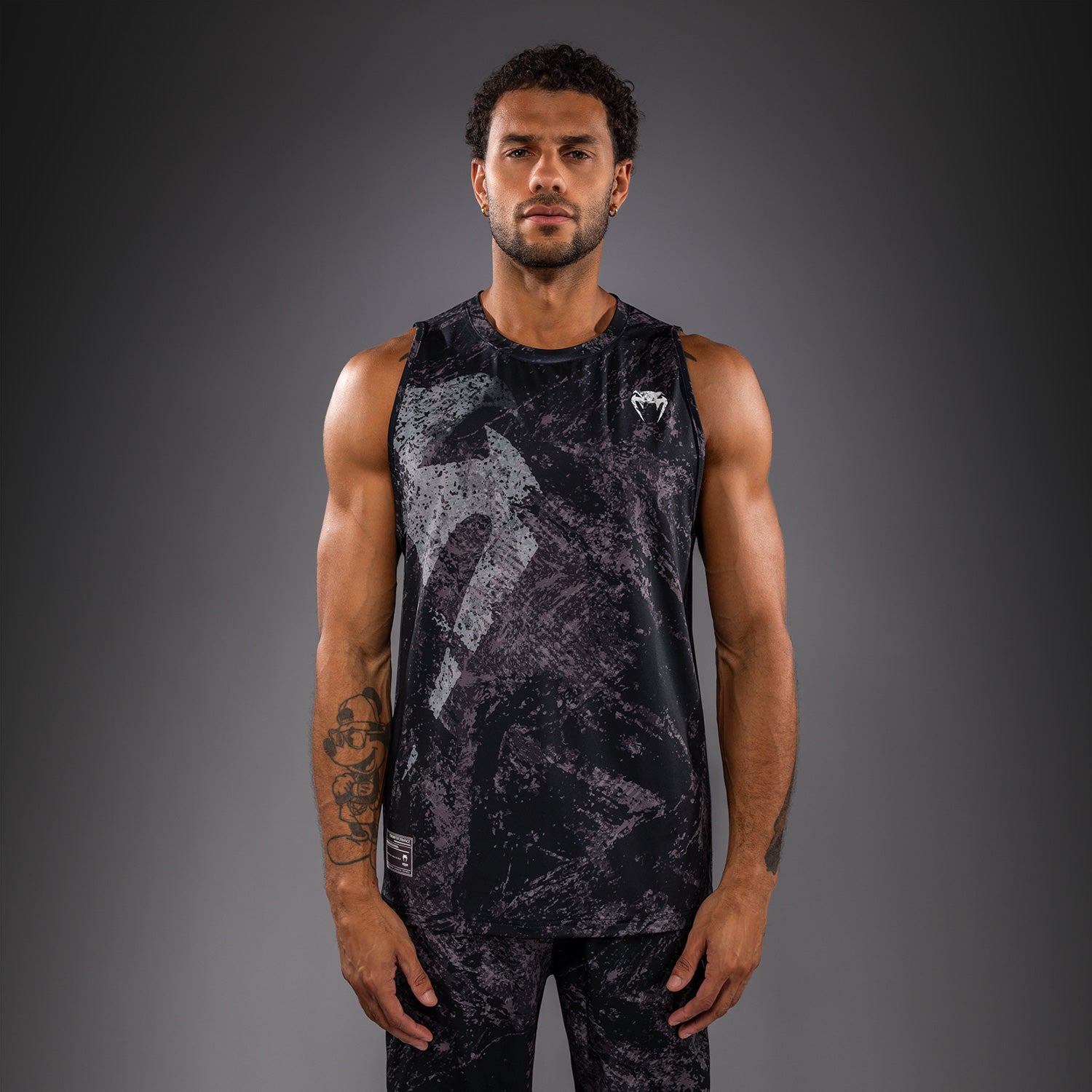 venum-rage-workout-dry-tech-tanktop-schwarz-grau-herren image 1