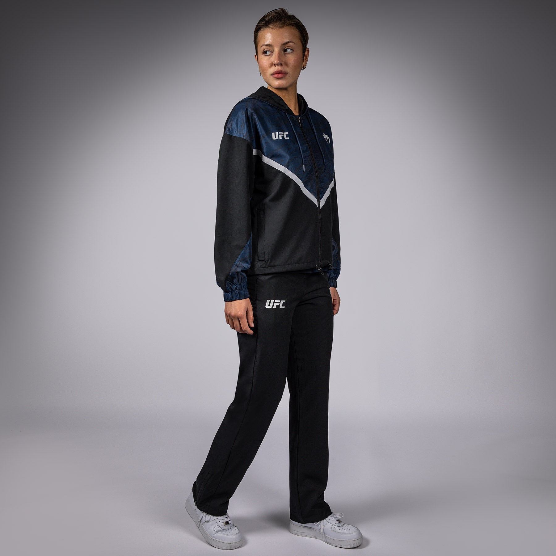ufc-fusion-by-venum-fight-week-zip-hoodie-damen-ozeanblau image 4