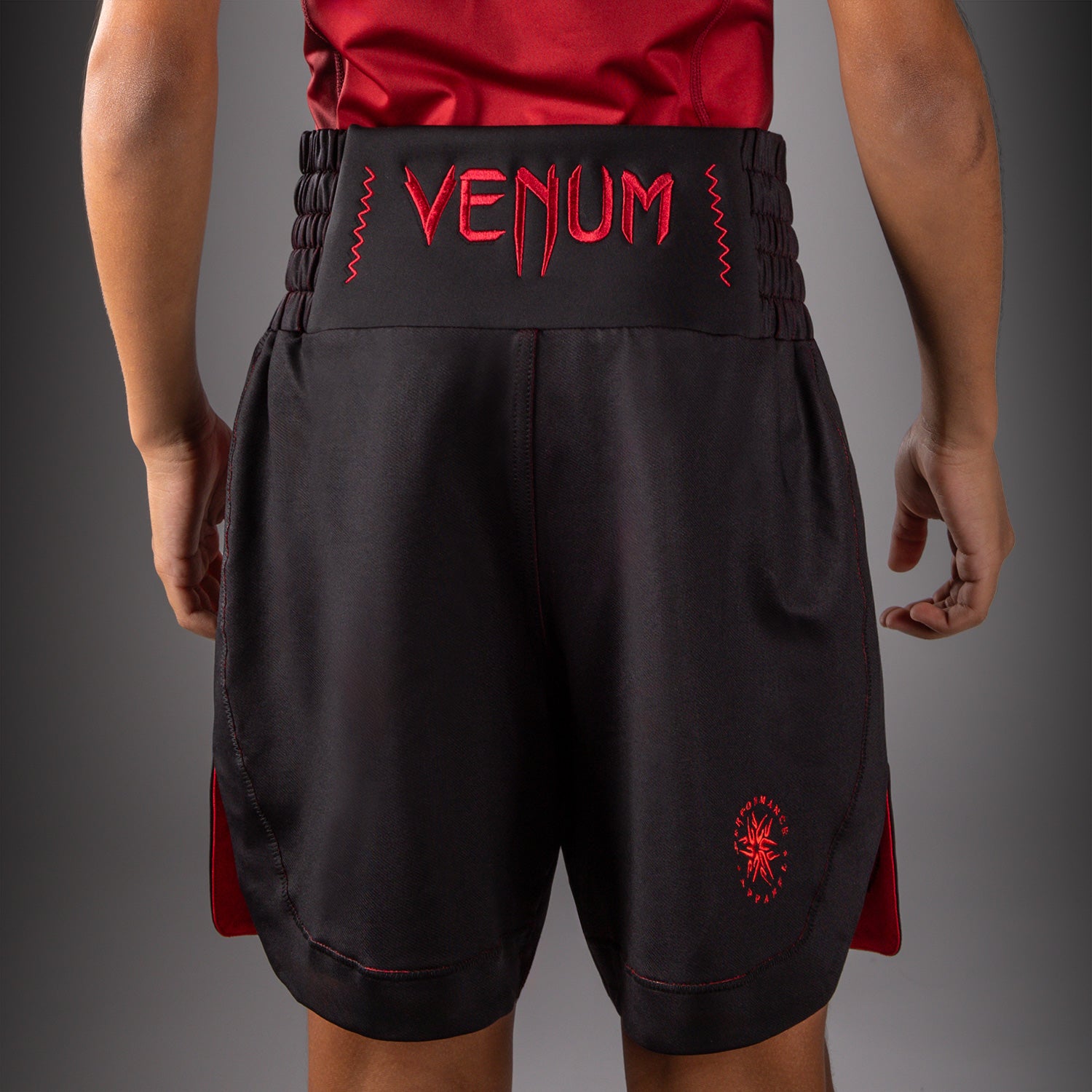 venum-attack-kids-boxshorts-schwarz-rot image 4
