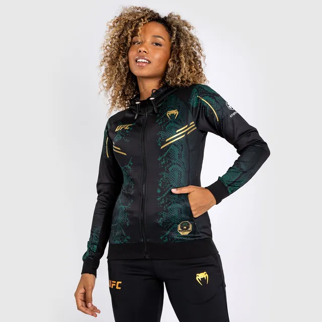 ufc-adrenaline-by-venum-authentic-fight-night-walkout-hoodie-damen-emerald-editi image 1