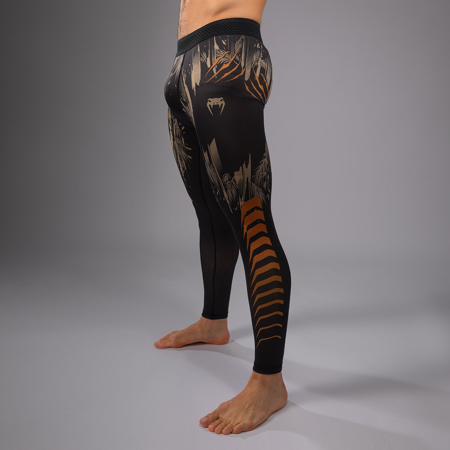 venum-tiger-herren-spats-schwarz-neonorange image 5