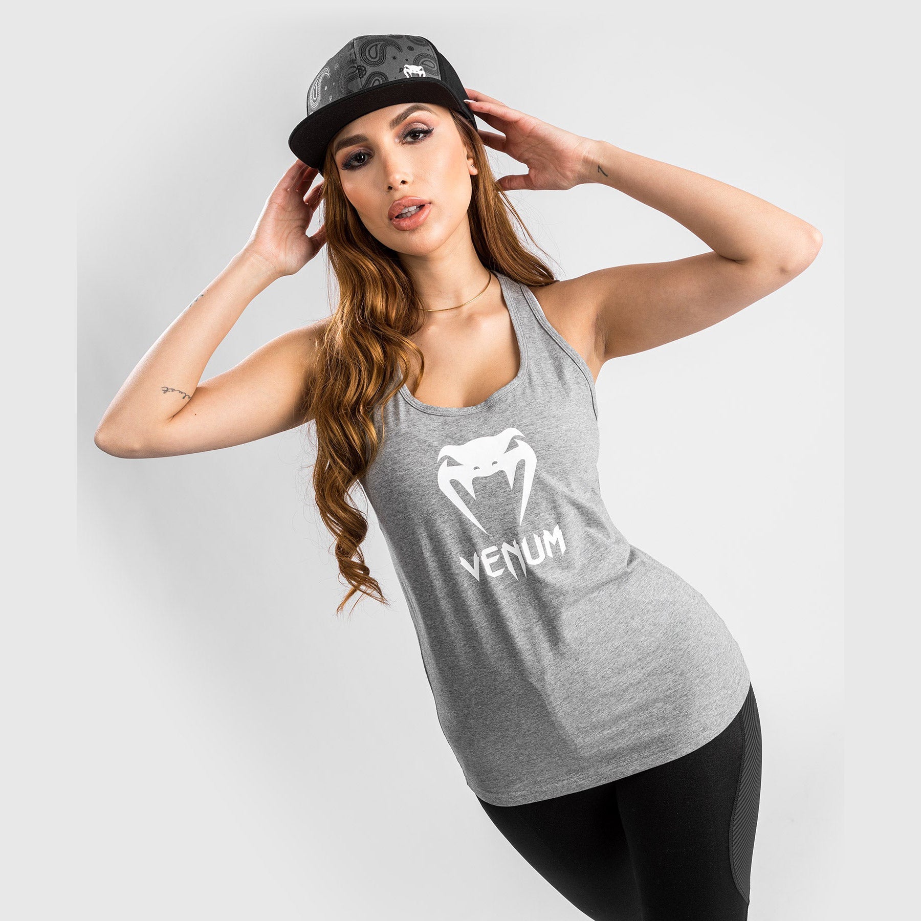 venum-classic-tank-top-f-r-frauen-hellgrau-meliert image 1