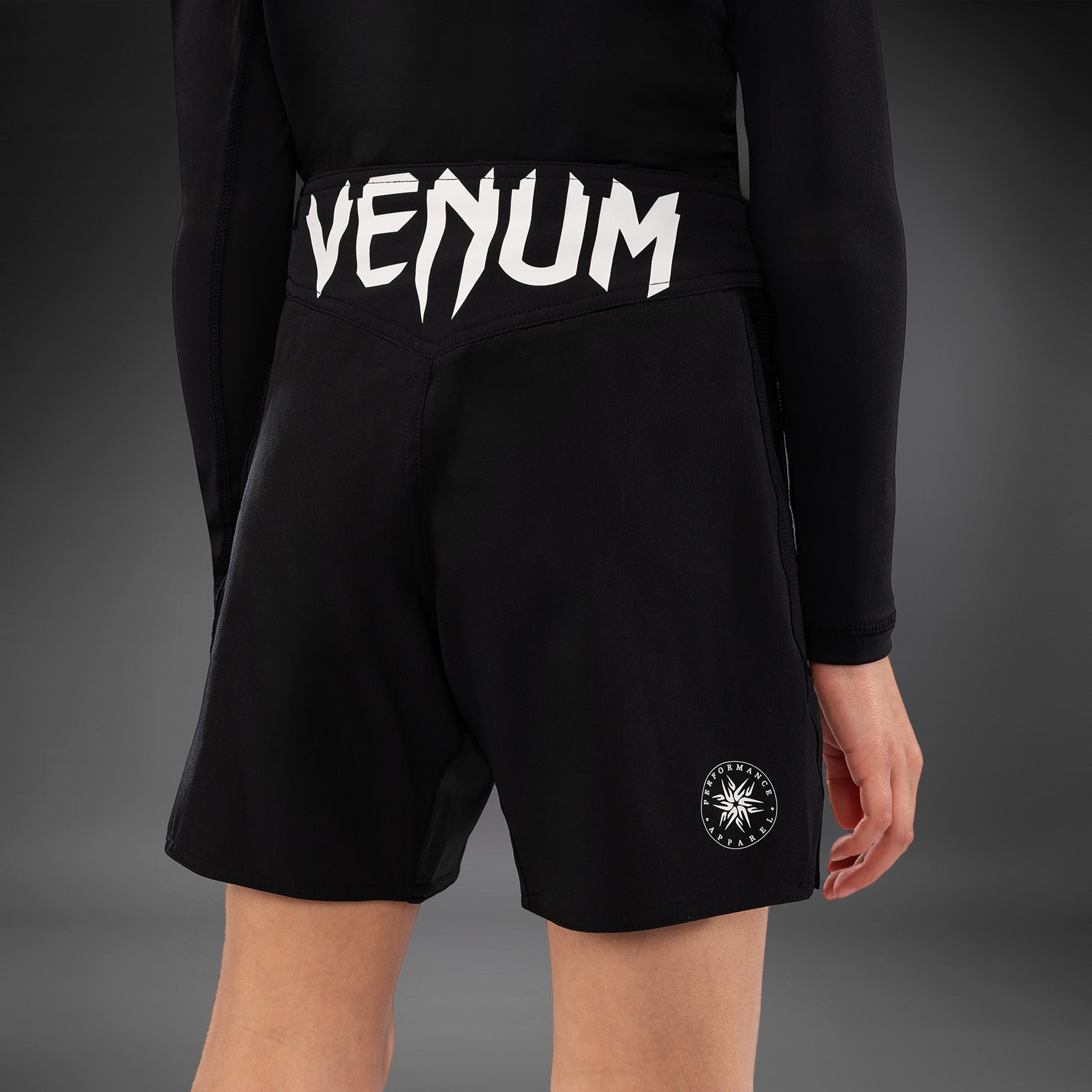 venum-light-kinder-fight-shorts-schwarz image 5