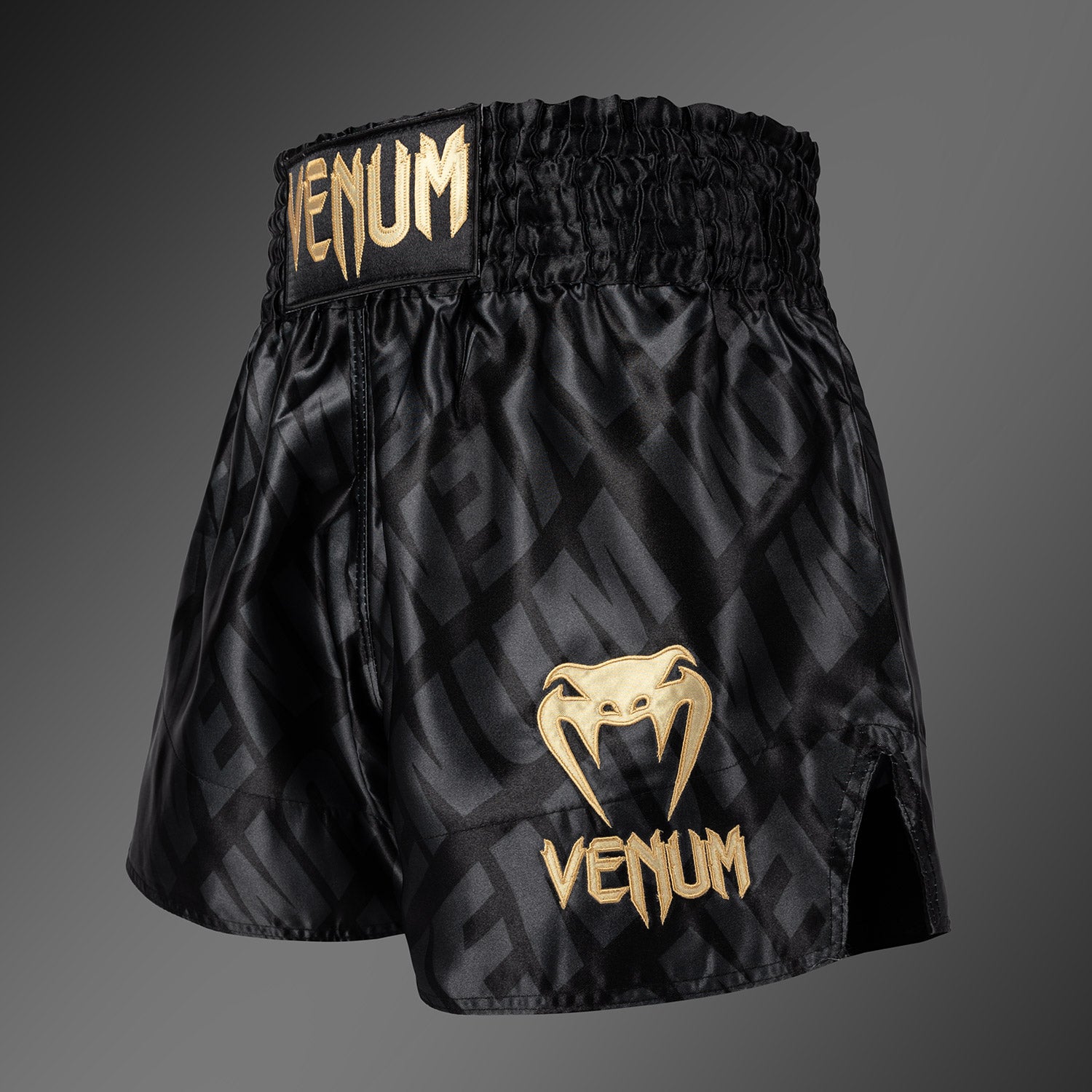 venum-contender-xt-muay-thai-shorts-schwarz-gold image 2