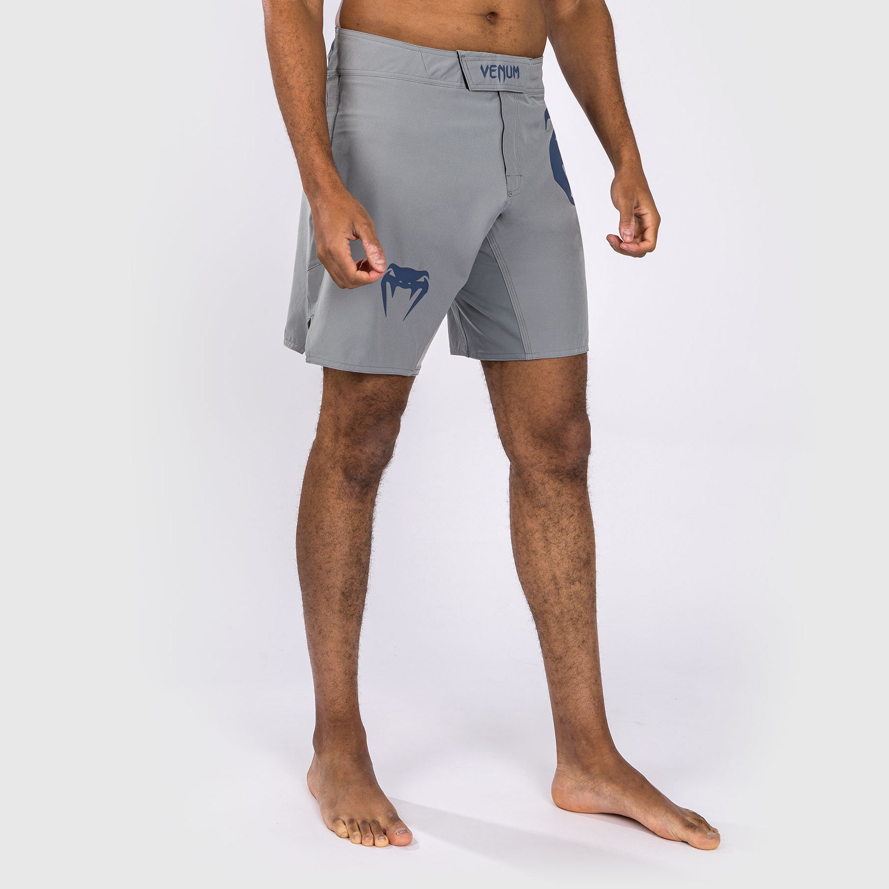 venum-light-5-0-fight-shorts-mma-shorts-grau-blau image 2