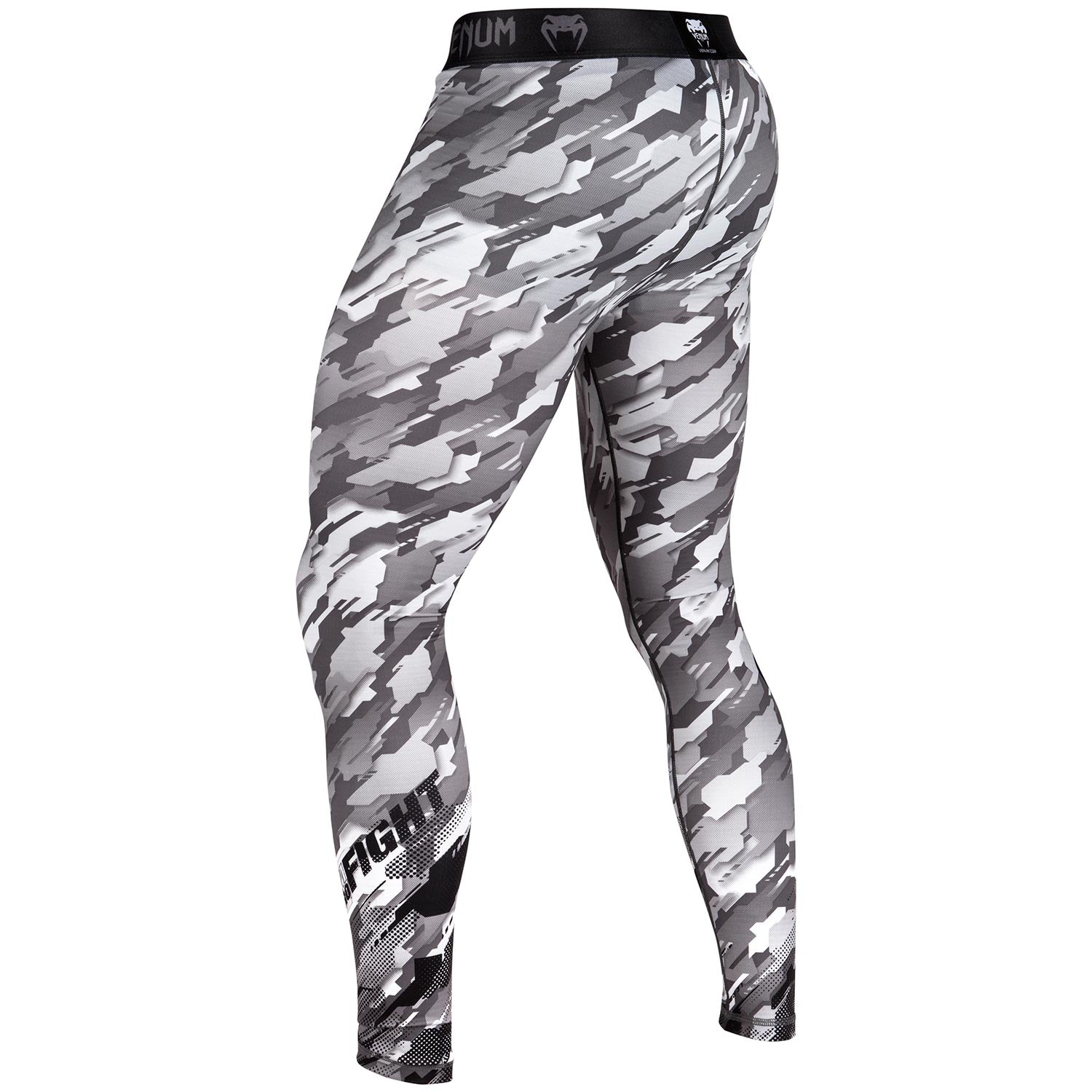 venum-tecmo-kompressionshose-grau-herren-compression-pants image 3