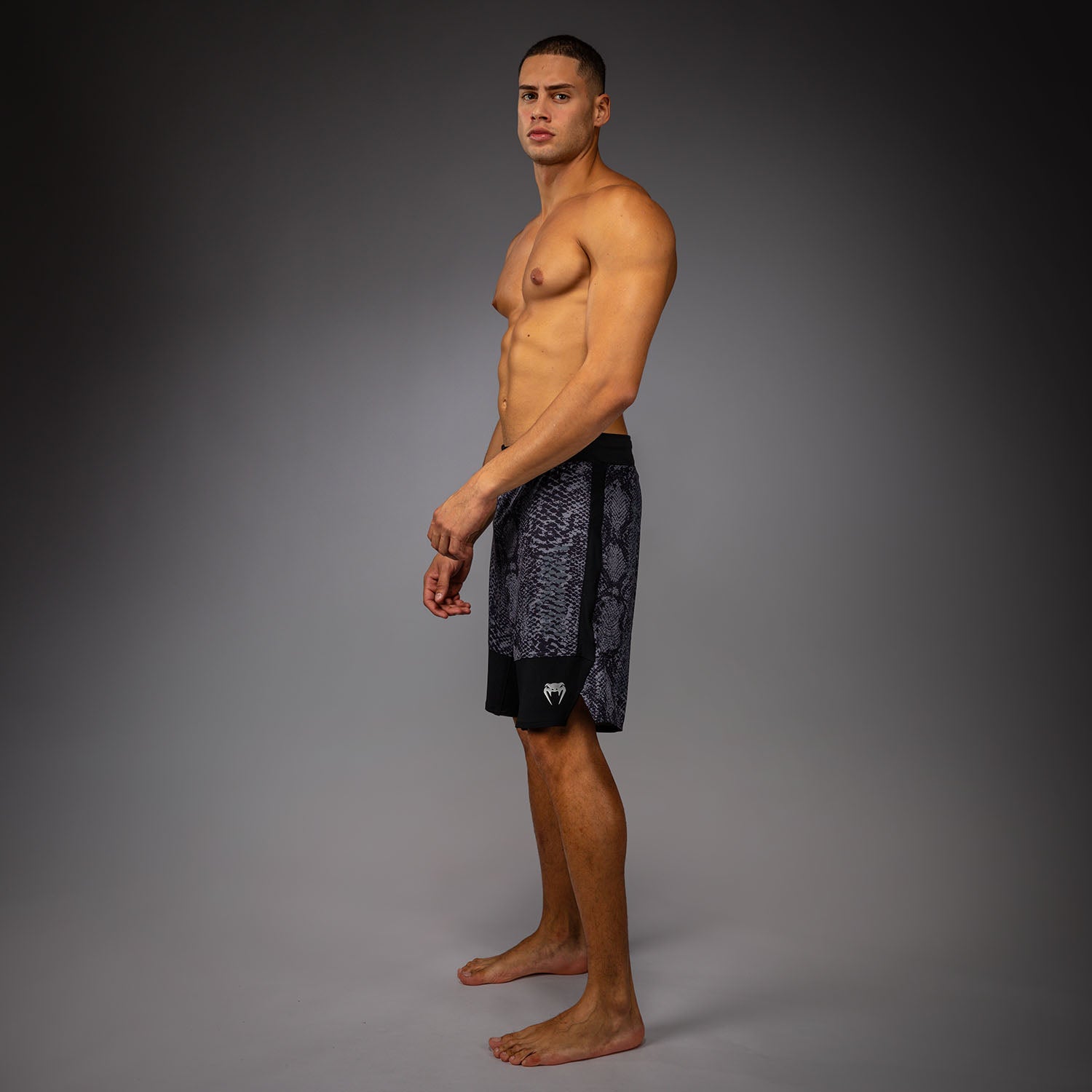 venum-g-fit-scales-herren-fightshorts-schwarz-anthrazitgrau image 6