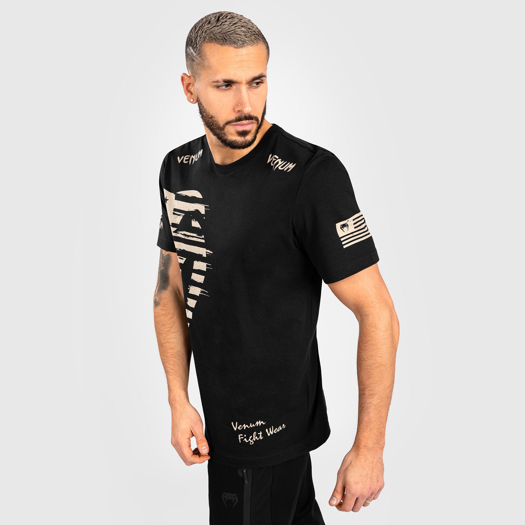 venum-giant-usa-t-shirt-regular-fit-schwarz image 5