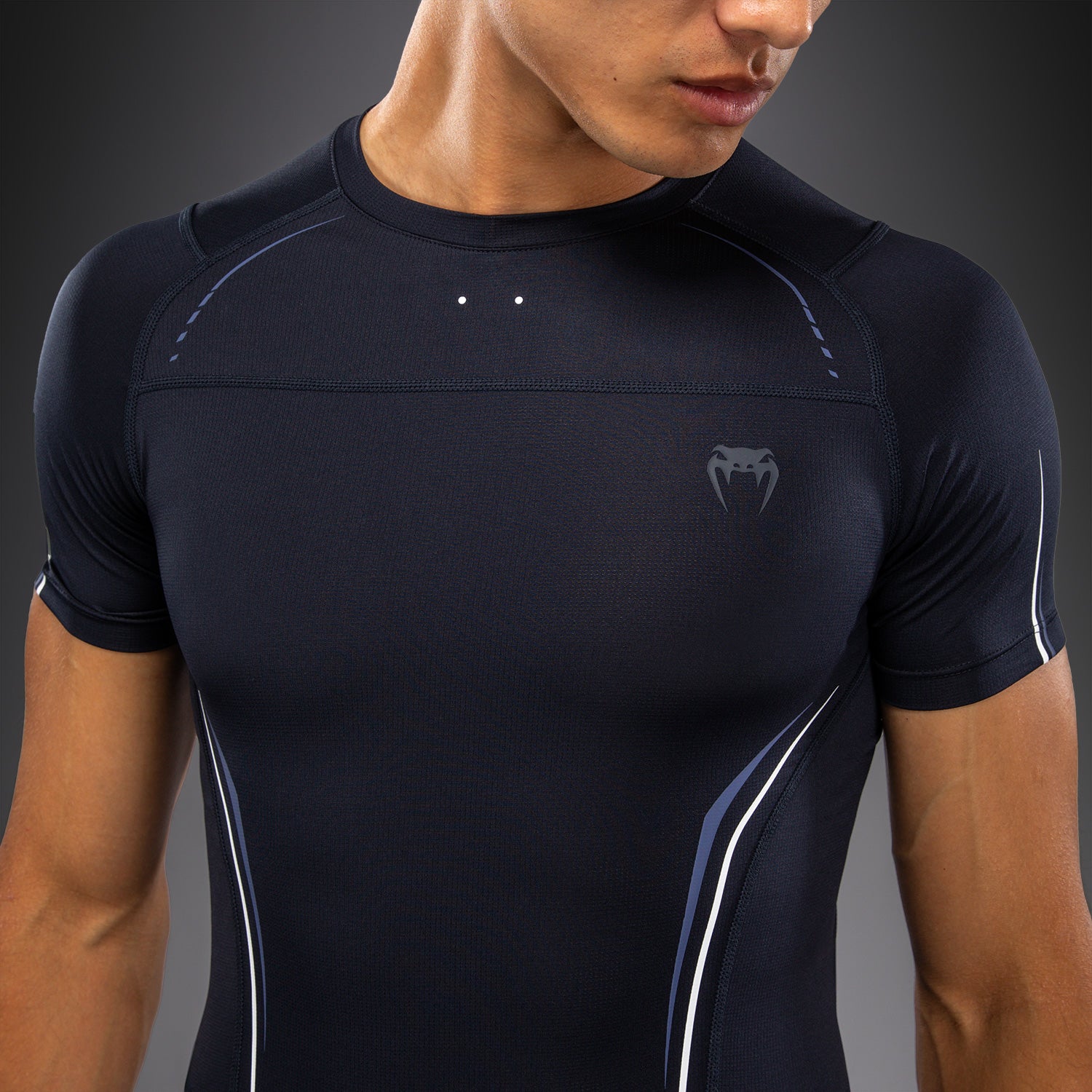 venum-g-core-kurzarm-rashguard-herren-marineblau-wei image 5